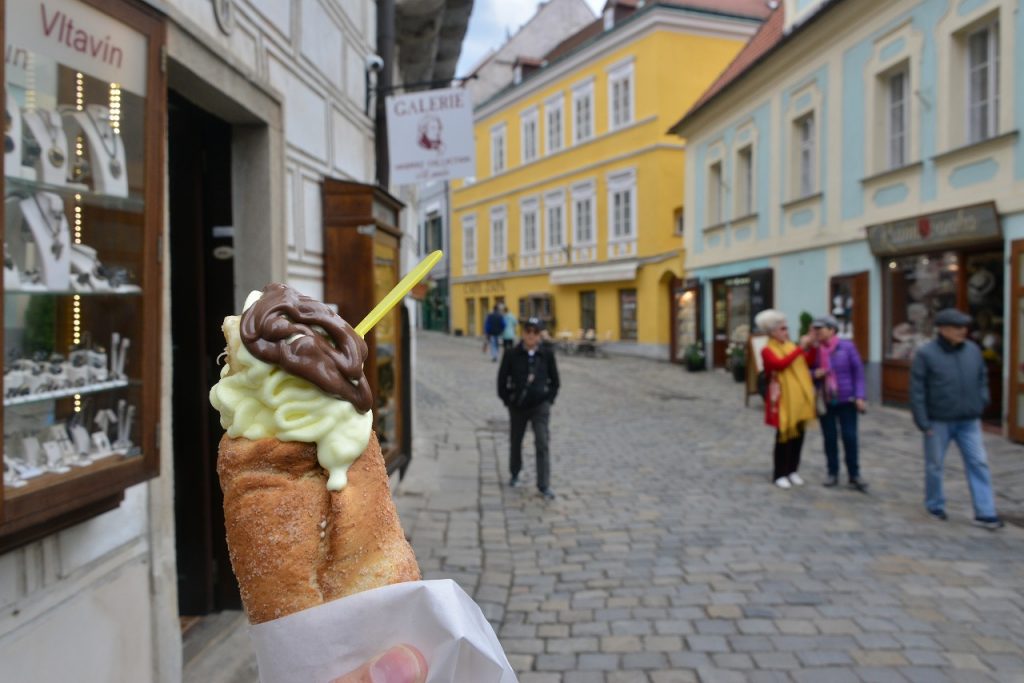 チェコ各地で見かけたスイーツ